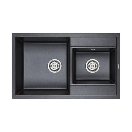 Кухонная мойка PAULMARK Tandem PM238250-BLM