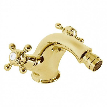 Смеситель CEZARES GOLF-BS1-03/24 золото/ручки золото