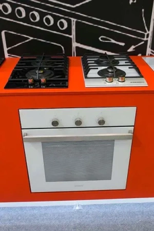 Электрический духовой шкаф MAUNFELD meof.676w (цвет белый+белое стекло)