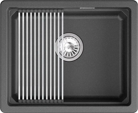 Кухонная мойка GRANULA KS-5501iU шварц