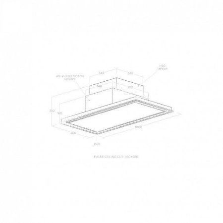Вытяжка ELICA SKYDOME H30 A/100