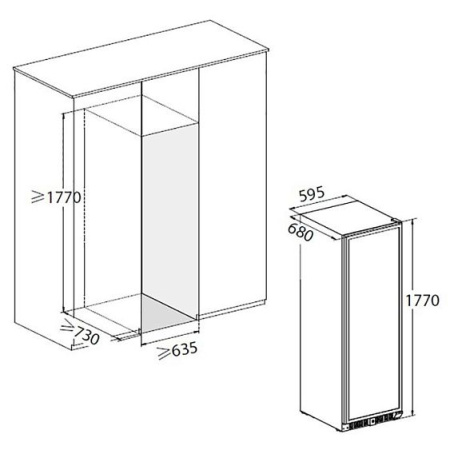 Винный шкаф DUNAVOX dx-166.428sdsk
