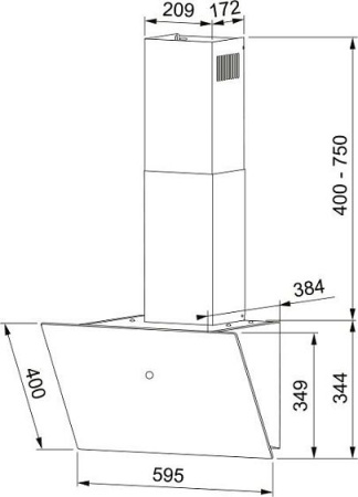 Вытяжка FRANKE REFLECT 60 BK (330.0702.909)