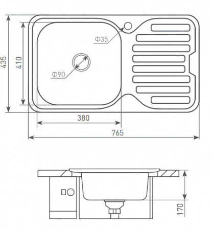 Вытяжка Falmec MOVE 90 BK GREEN TECH CMKN90.E4P2#ZZZN490F
