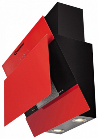 Вытяжка MAUNFELD tower lux red 60