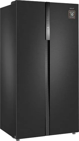 Холодильник WEISSGAUFF WSBS 550 Inverter NoFrost Dark Grey