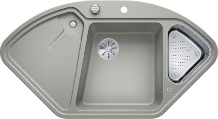 Мойка BLANCO 521255 DELTA SILGRANIT жемчужный с клапаном-автоматом