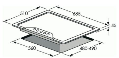 Поверхность KAISER kg 50.700 gzrg