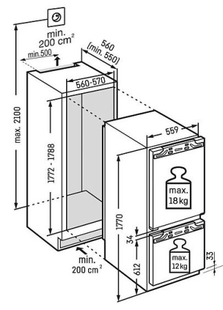 Холодильник LIEBHERR IRCe 5121
