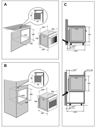 Духовой шкаф DE DIETRICH DOP7350W