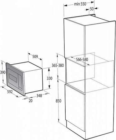 Микроволновая печь Gorenje BM 235 SYW