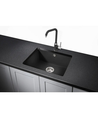 Кухонная мойка KUPPERSBERG UNIVERSA 60 NL 1B DEEP BLACK