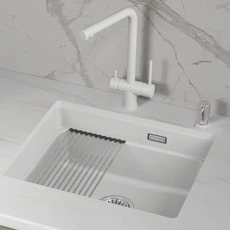 Кухонная мойка GRANULA KS-5501iU арктик