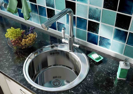 Кухонная мойка ZORG INOX ZR-510/205 сталь