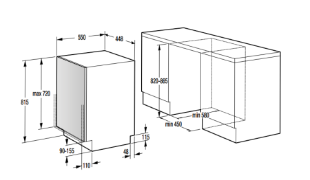 Посудомоечная машина GORENJE GV51011