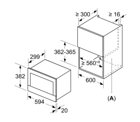 Микроволновая печь BOSCH BFL834GC1