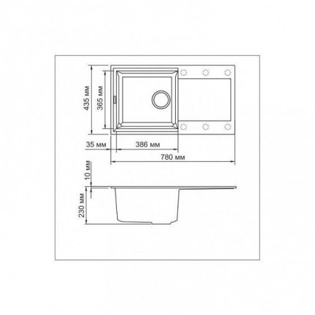 Мойка OMOIKIRI  sakaime 78-bl tetogranit/черный 4993111