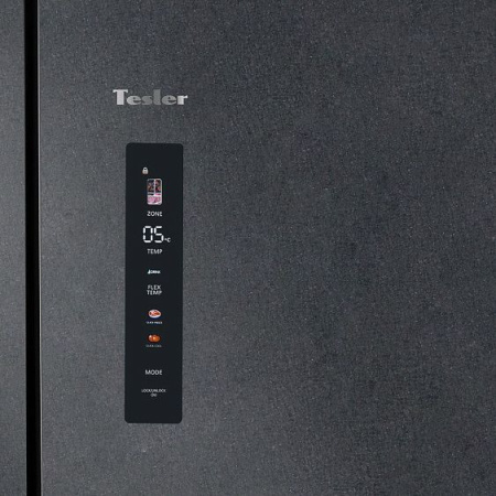 Холодильник TESLER RCD-547BI SPARKLING GREY