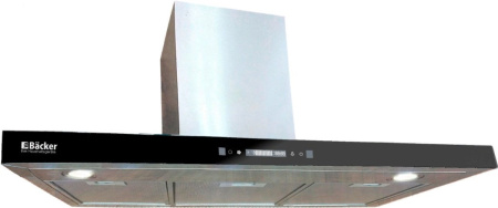 Вытяжка BACKER CH90E-MC-L200 Inox BG