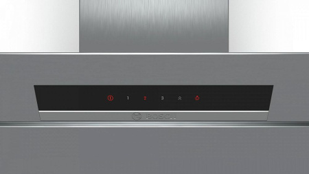 Каминная вытяжка BOSCH DWK 87 BM 60 BK