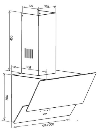 Вытяжка SCHAUB LORENZ SLD DY6714