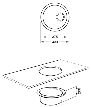 Кухонная мойка SMEG um103p