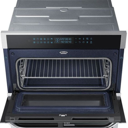 Духовой шкаф SAMSUNG Dual Cook Flex NV75N7646RS нержавеющая сталь