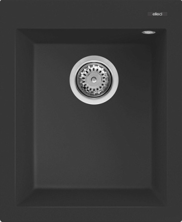 Кухонная мойка ELLECI Quadra 100 Full Black 40