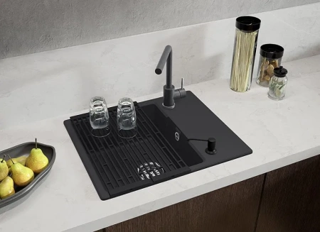 Кухонная мойка GRANFEST URBAN 658L черный