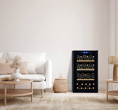 Винный шкаф LA SOMMELIERE LS51.2ZBLACK