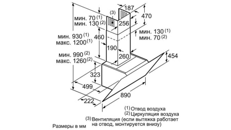 Вытяжка SIEMENS LC91KWW60