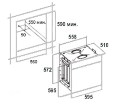 Электрический духовой шкаф EXITEQ EXO-203