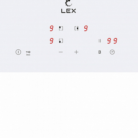 Варочная поверхность LEX EVI 430A WH