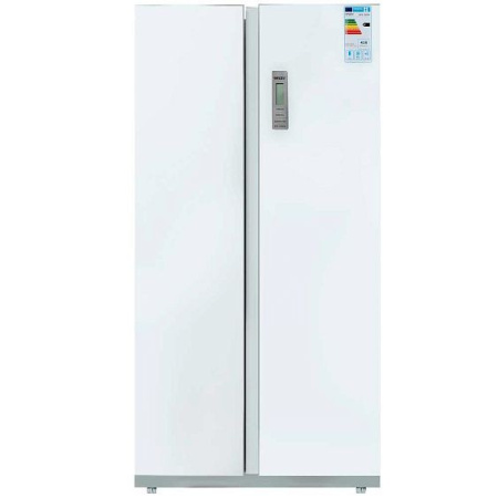 Холодильник GINZZU NFK-580 Glass (white)