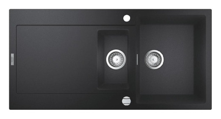 Кухонная мойка GROHE K500 черный гранит (31646AP0)