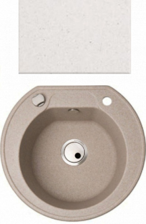 Кухонная мойка KUPPERSBERG bali 1b white alabas.