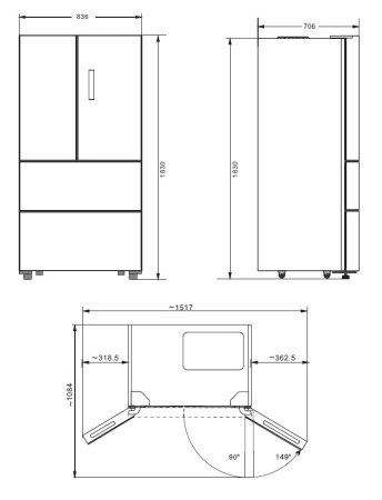 Вытяжка MIELE PUR68W сталь EDST