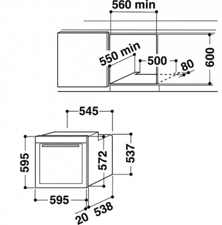 Духовой шкаф WHIRLPOOL akp 263 na