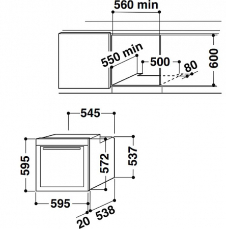 Духовой шкаф WHIRLPOOL akp 263 na