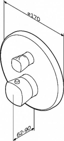 Смеситель AM.PM Spirit 2.1 F71A85500 хром