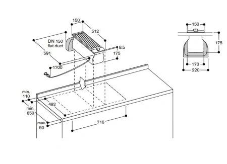 Вытяжка GAGGENAU VL200120