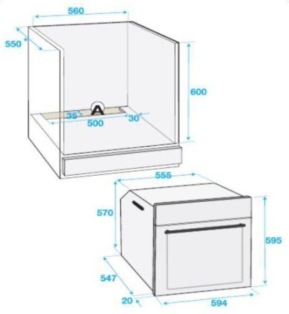 Электрический духовой шкаф BEKO bim 24301wcs