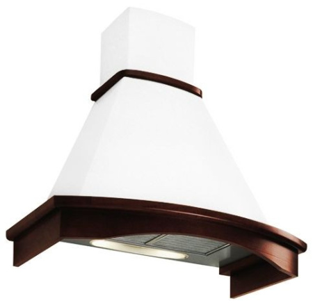 Вытяжка FALMEC MIMOSA 60 gofrato bianco noce (600) CMIN60.00#742T461F
