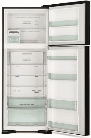 Холодильник HITACHI R-VG 542 PU7 GGR графитовое стекло