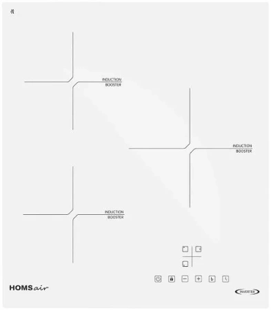 Варочная поверхность HOMSair HI43AWH