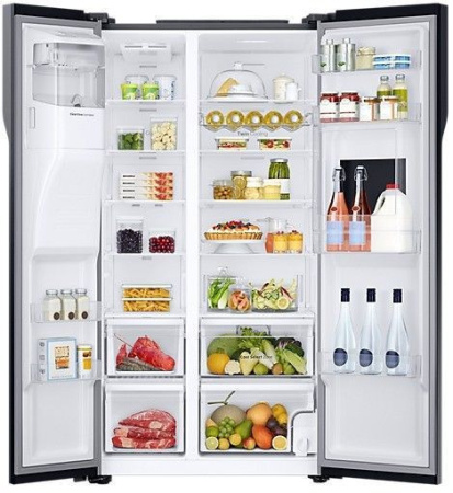 Холодильник Samsung RS51K57H02C черный