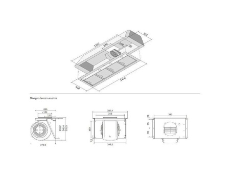 Вытяжка ILVE IAG150/SS