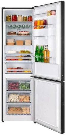 Холодильник MAUNFELD MFF200NFB Matt Inverter