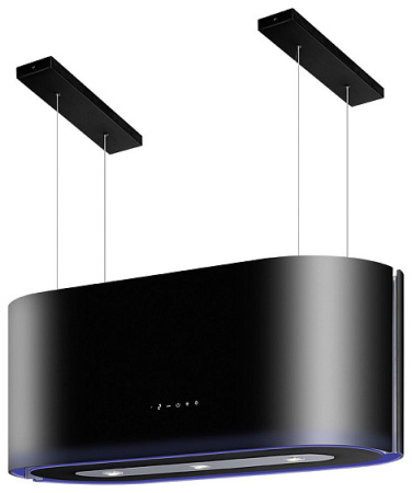 Островная вытяжка Konigin Serenity Black 80