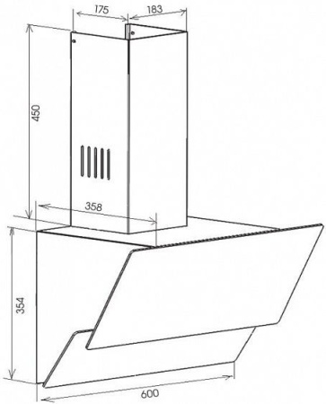 Вытяжка KORTING KHC 66073 GW
